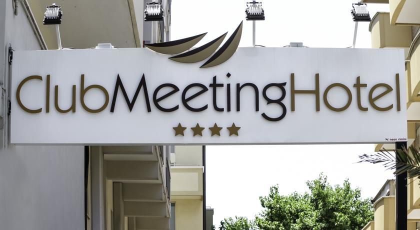 Club Meeting Hotel リミニ エクステリア 写真